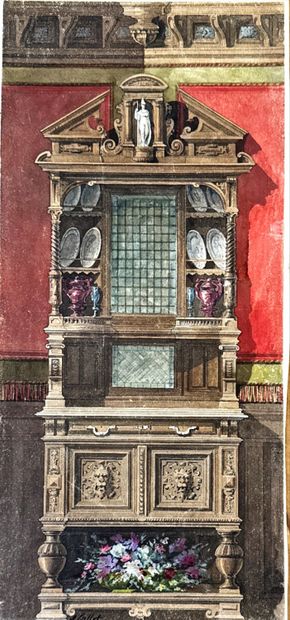18th century French school
Study sheet with...