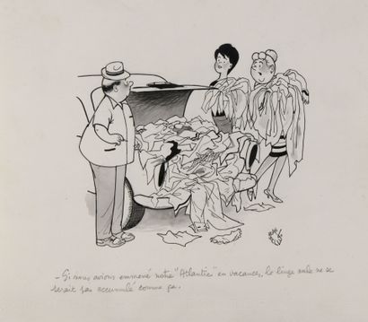 Jean BELLUS (1911-1967) and BARBEROUSSE (1920-2010)...