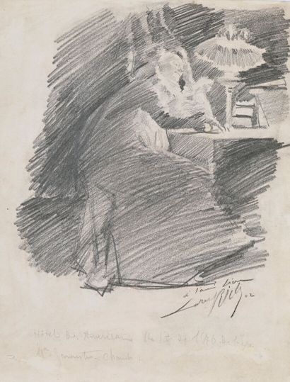 Almery LOBEL-RICHE (Suisse 1880-1950)
Femme...
