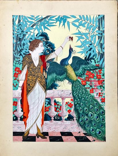 Raymond Satb - French Art Deco School
Woman...