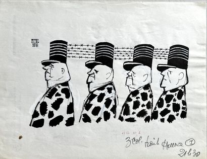Louis MITELBERG known as TIM (1919-2002)
Lot...