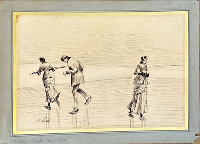 Filippo LIARDO (1840-1917) 
Scene from Garibaldi's...