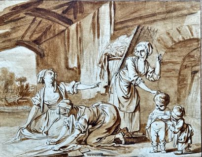 Italian school of the 17th century 
The Judgment...