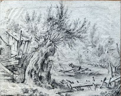 Pierre GIRIEUX (Paris 1876 - 1948)
Paysage...