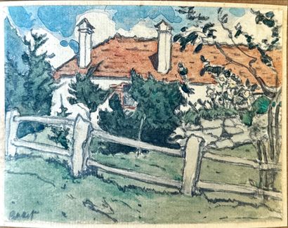 Attribué à Léon BAKST (Hrodna 1866-Rueil-Malmaison...