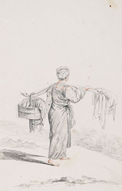 Early 19th century French school
The laundress...