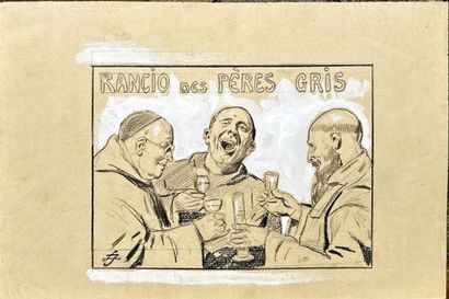 Lucien Hector JONAS (1880-1947)
Four charcoals
32...