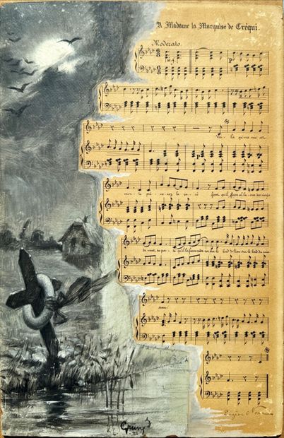 Ecole française du XIXème siècle
Etude de...