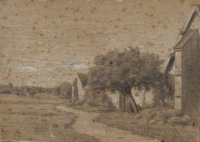 Charles François DAUBIGNY (Paris 1817 - 1878)
Paysage...
