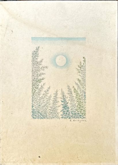 Kiyoshi HASEGAWA (1891-1980) 
Sun
Drawing...