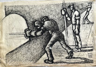 Louis MITELBERG known as TIM (1919-2002)
Lot...