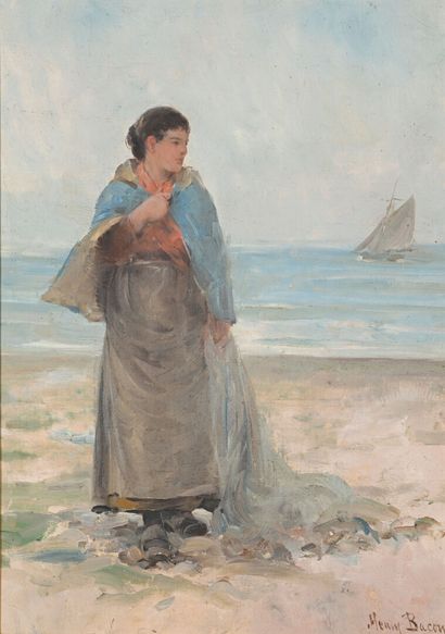 Henry BACON born 1839
The young girl with...