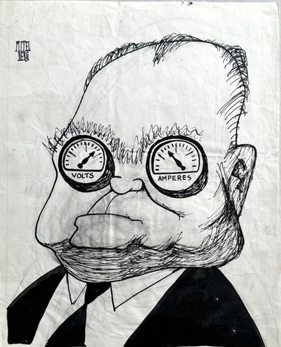 Louis MITELBERG known as TIM (1919-2002)
Lot...