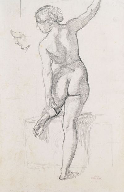 Joseph BLANC (Paris 1846 - 1904)
Etude de...