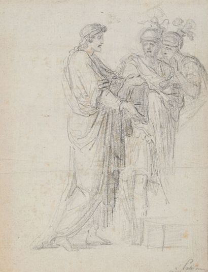 18th century French school
Putti holding...