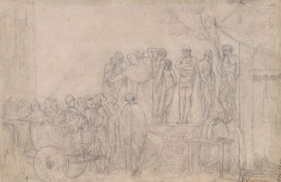 Gustave BOULANGER (Paris 1824 - 1888)
Le...
