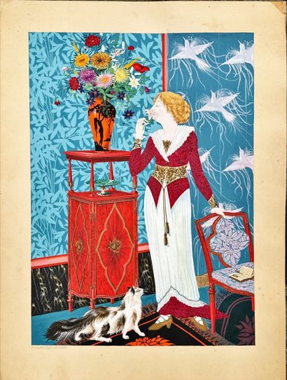 Raymond Satb - French Art Deco School
Woman...