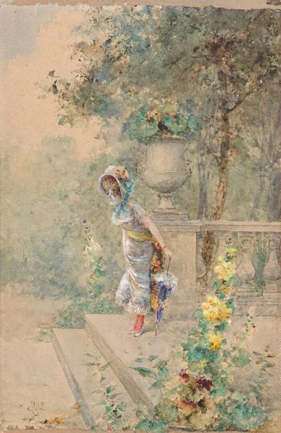 Clément PUJOL DE GUASTAVINO (1850-1905)
Elégante...