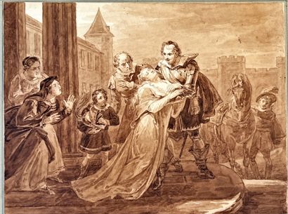 Romantic school 
Three romantic scenes in...