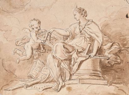 18th century French school
Allegory of architecture...
