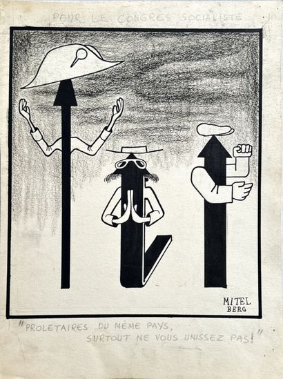 Louis MITELBERG known as TIM (1919-2002)
Lot...