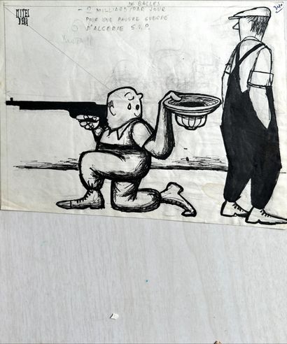 Louis MITELBERG known as TIM (1919-2002)
Lot...