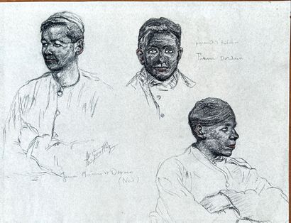 Léon COMERRE (Trélon 1850 - Paris 1916)
Feuille...