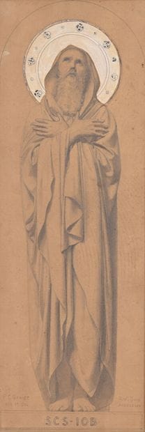 Paul-César GARIOT (Toulouse 1811- Paris 1887)
Stained...