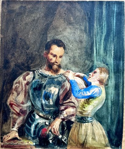 Ecole française du XIXème siècle
Etude de...