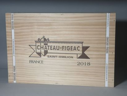 6 bottles Château FIGEAC -1er Gcc Saint Émilion...