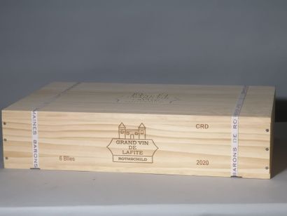6 bottles Château LAFITE ROTHSCHILD - 1er...