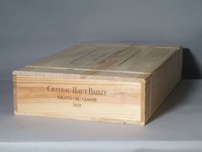 6 bottles Château HAUT BAILLY- Pessac Léognan...