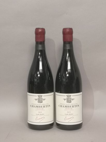 2 bottles CHAMBERTIN Grand Cru - Domaine...