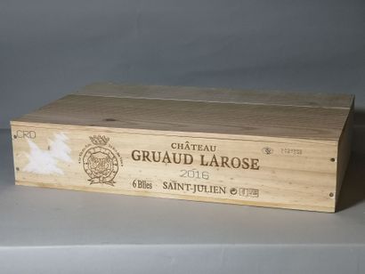 6 bottles Château GRUAUD LAROSE - 2é Gcc...