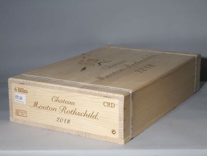 6 bottles Château MOUTON ROTHSCHILD - 1er...
