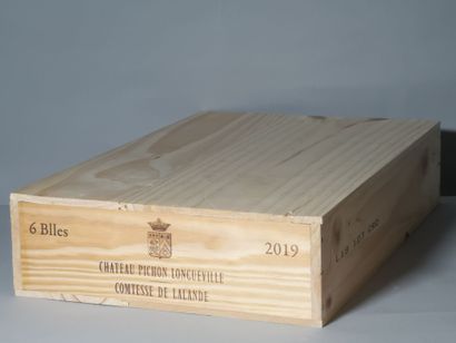6 bouteilles Château PICHON LONGUEVILLE COMTESSE...