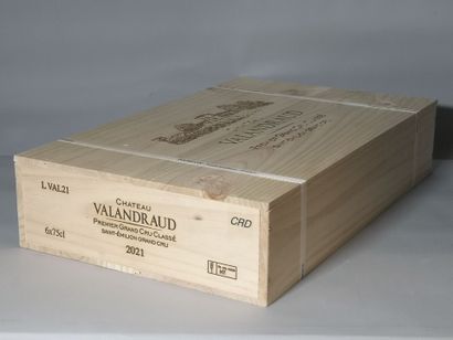 6 bottles Château VALANDRAUD - 1er Gcc Saint...