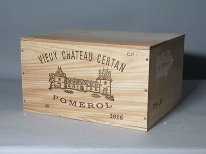 6 bottles Château VIEUX Château CERTAN -...