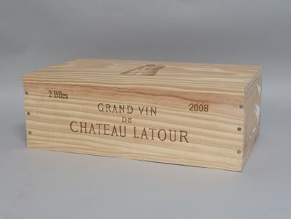 2 bottles Château LATOUR - 1er Gcc Pauillac...