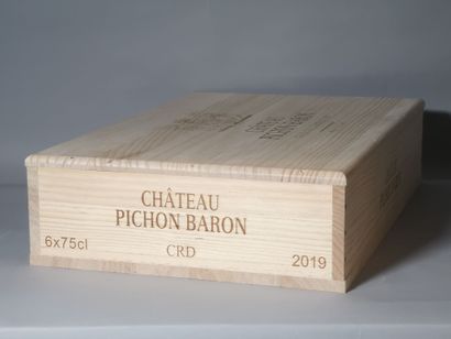 6 bouteilles Château PICHON LONGUEVILLE au...