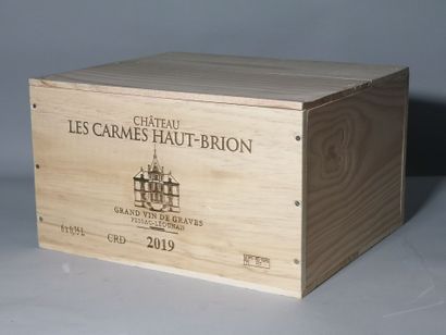 6 bouteilles Château Les CARMES HAUT BRION...