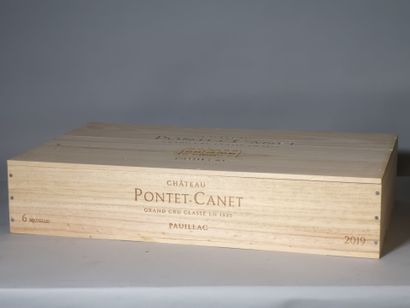6 bottles Château PONTET CANET - 5é Gcc Pauillac...