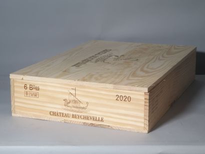 6 bottles Château BEYCHEVELLE - 4th Gcc -...