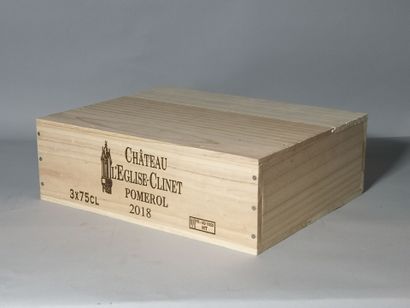 3 bottles Château L'EGLISE CLINET - Pomerol...