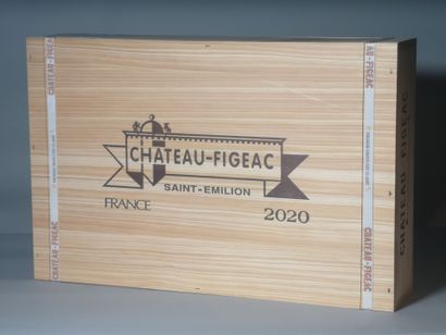 6 bottles Château FIGEAC -1er Gcc Saint Émilion...