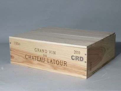 3 bottles Château LATOUR - 1er Gcc Pauillac...