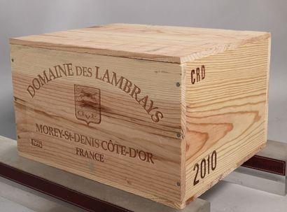 6 bottles CLOS des LAMBRAYS Grand cru - Domaine...
