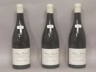 3 bottles PULIGNY MONTRACHET 1er cru Les...