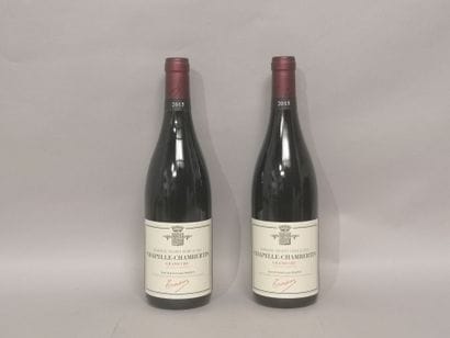 2 bouteilles CHAPELLE CHAMBERTIN Grand cru...