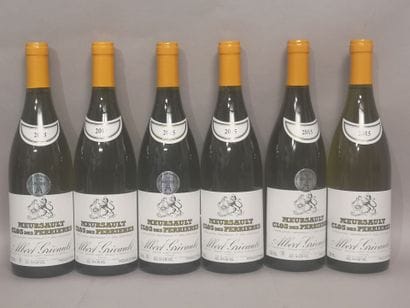 6 bottles MEURSAULT 1er cru Clos des PERRIERES...